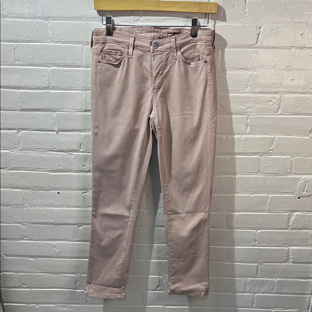 Ag Adriano Goldschmied Slim Skinny Jeans in Pale Blush